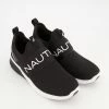 Nautica Black Steeper Sport Sock Trainers