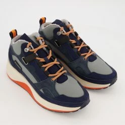 Schmoove Navy & Cream Starter Trek Trainers