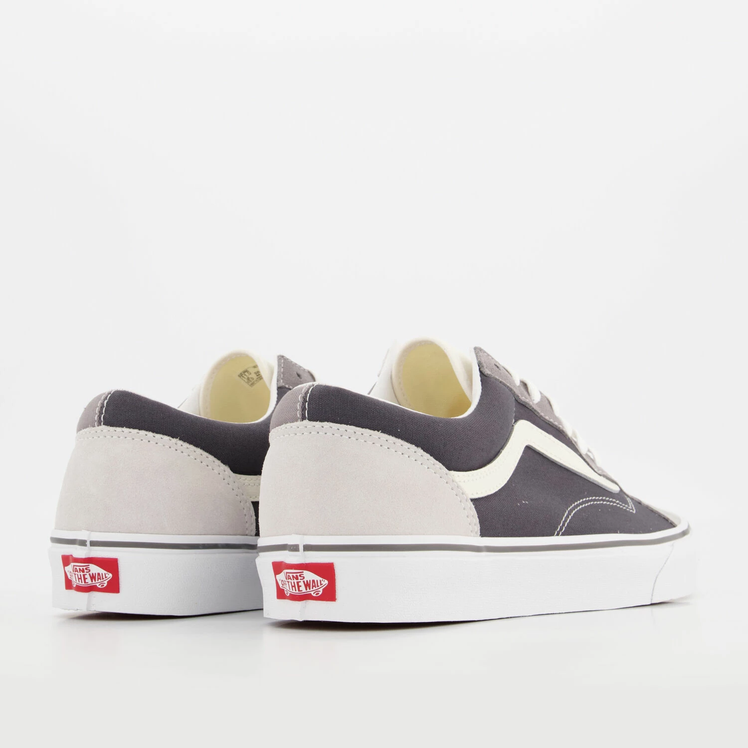 Vans Grey Colour Block Trainers - Image 2