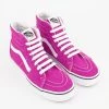 Vans Fuchsia UA Sk8 Hi Trainers