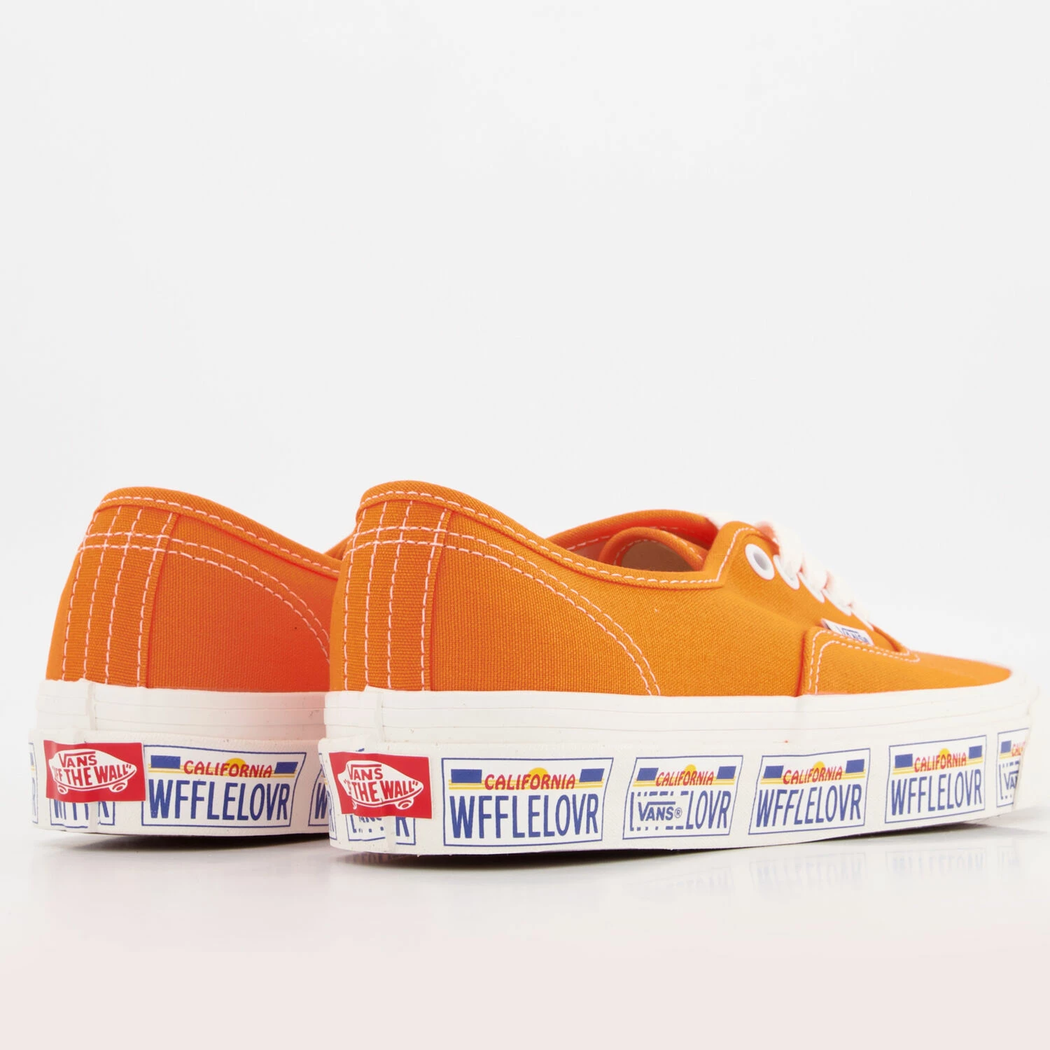 Vans Orange Authentic 44D Anaheim Trainers - Image 2