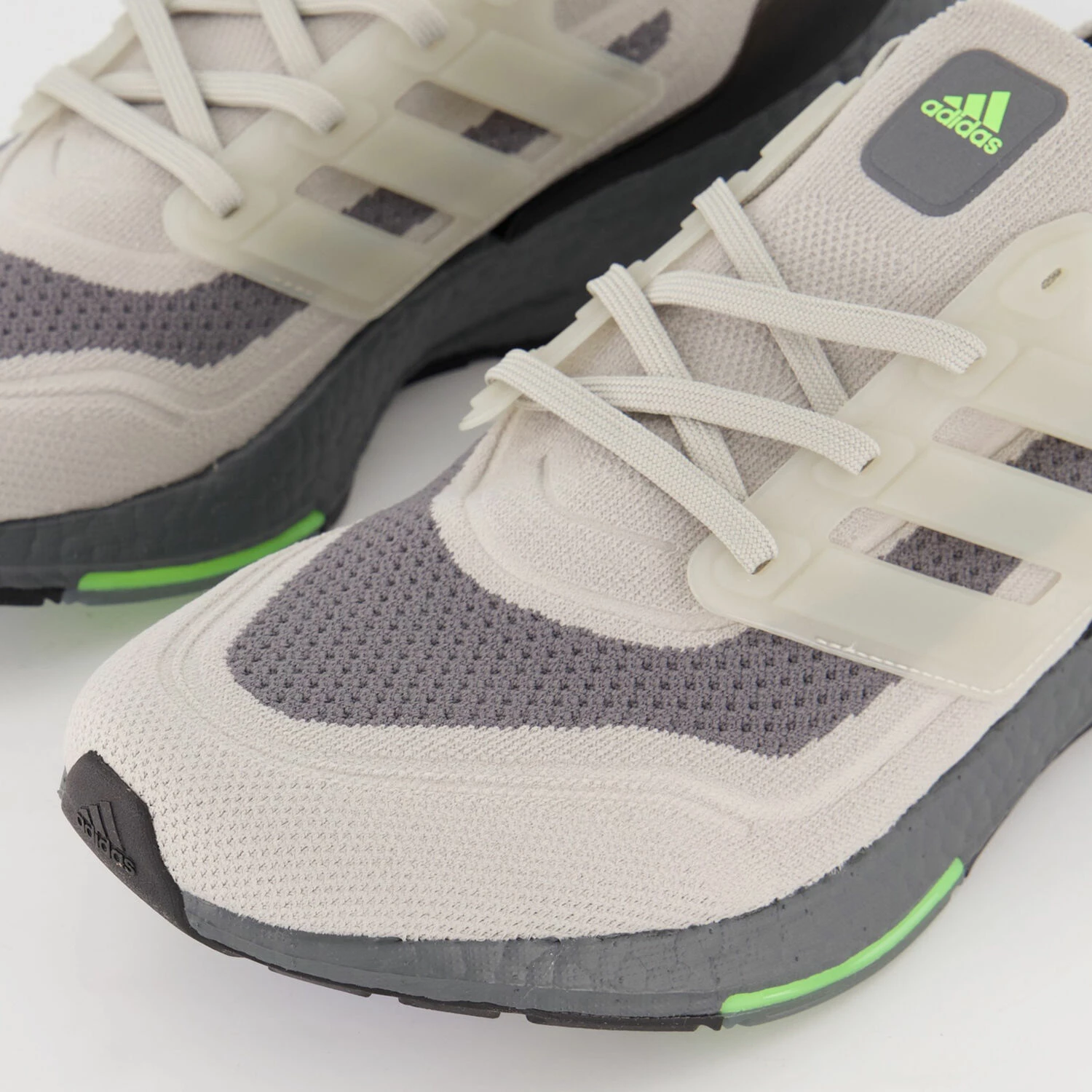 Adidas Grey Ultraboost Trainers - Image 3