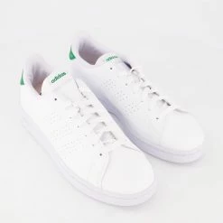 Adidas White & Green Trainers