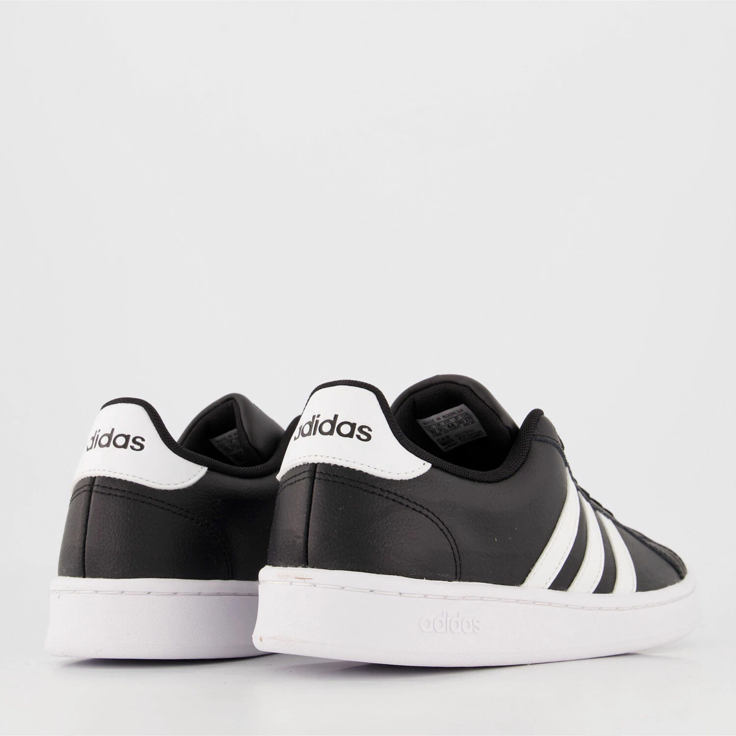 Adidas Black & White Trainers - Image 2