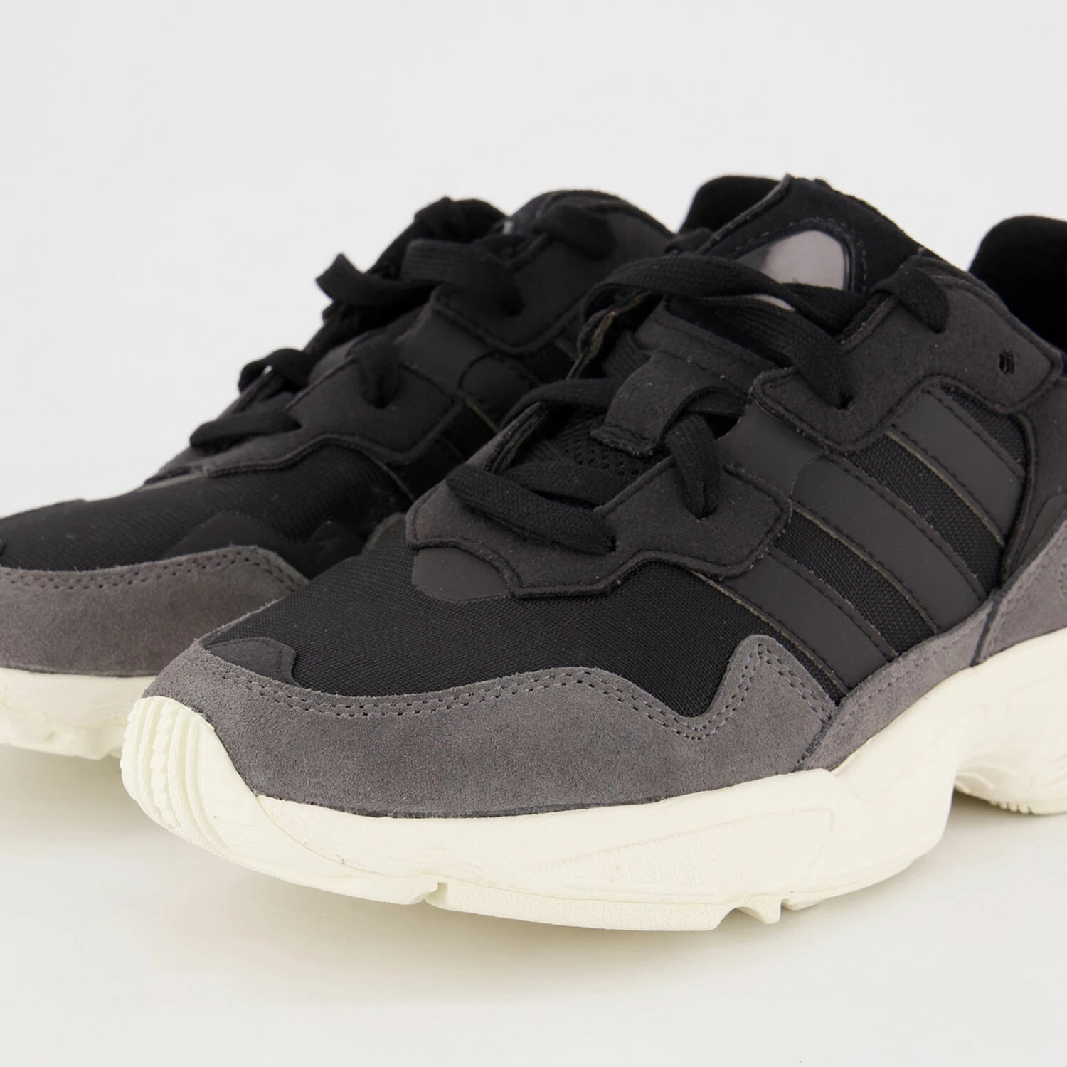 Adidas Black & Grey Trainers - Image 3