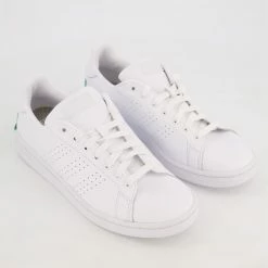 Adidas White Advantage Trainers