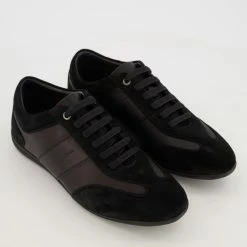 Tommy Hilfiger Black Leather India Trainers