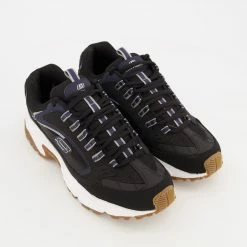 Skechers Black Stamina Cutback Trainers
