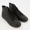 Calvin Klein Black Hi Top Trainers