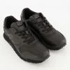Tommy Hilfiger Black Leather Runner Trainers
