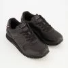 Tommy Hilfiger Black Leather Retro Runner Trainers