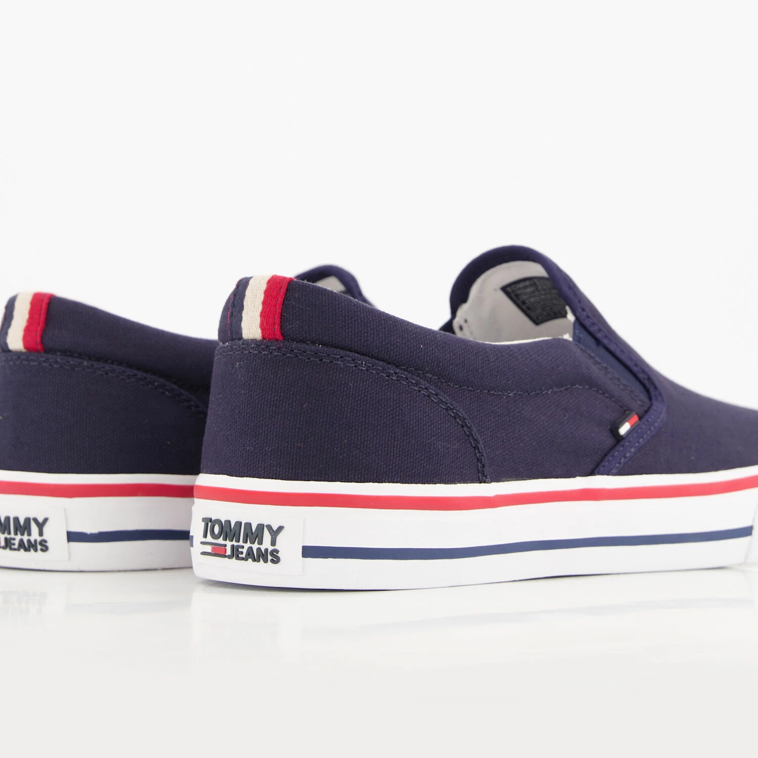 Tommy Hilfiger Navy Flag Trainers - Image 2