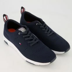 Tommy Hilfiger Navy Corporate Knit Modern Runner Trainers