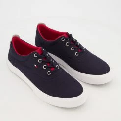 Tommy Hilfiger Blue Low Cut Trainers