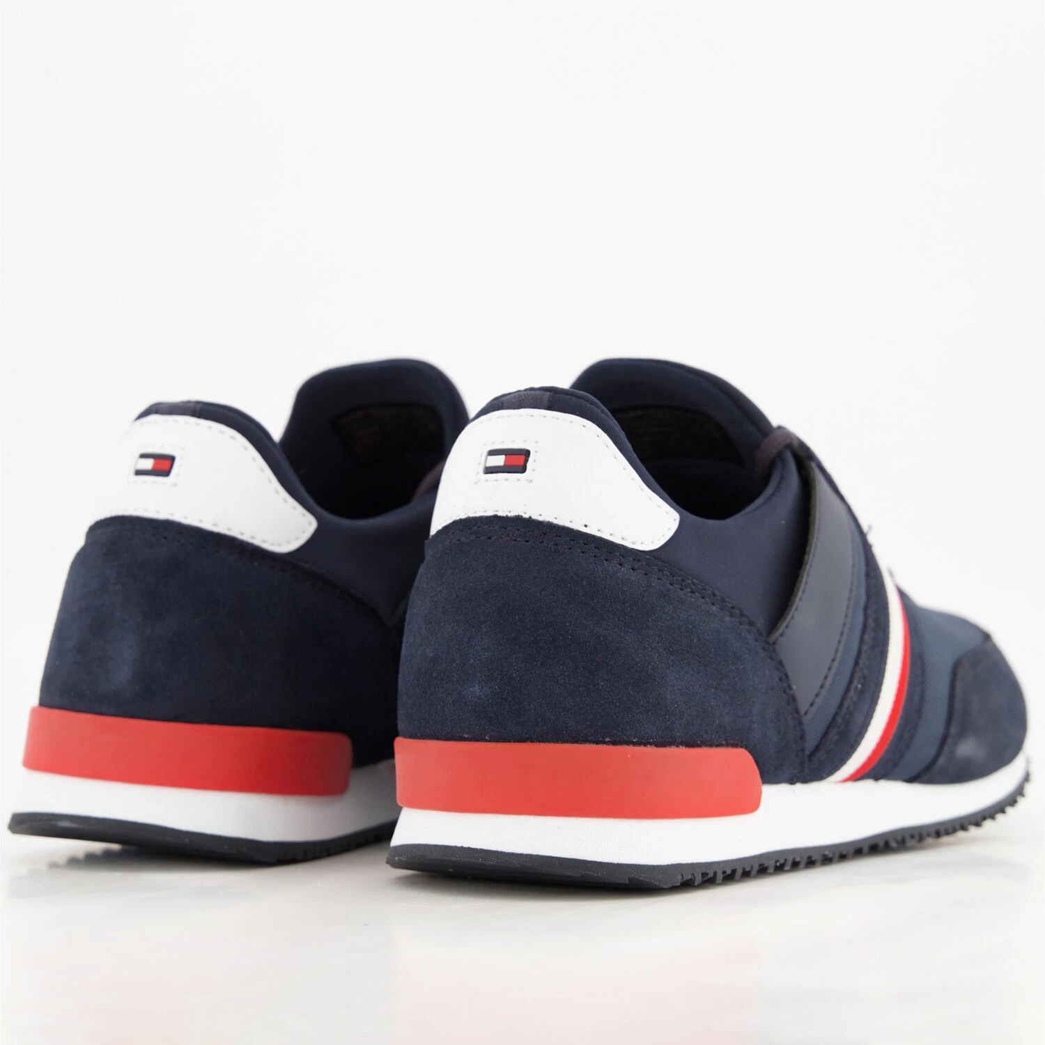 Tommy Hilfiger Navy Lace Trainers - Image 2