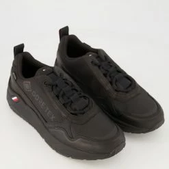 Tommy Hilfiger Black Premium Runner Trainers