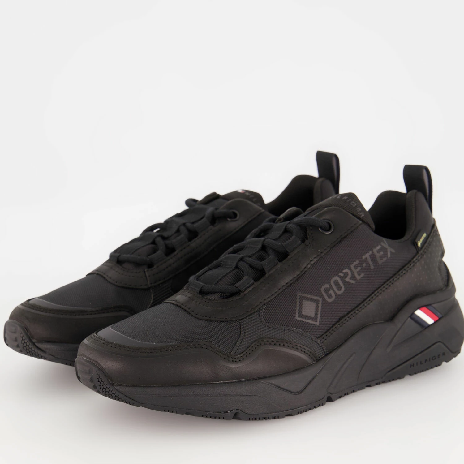 Tommy Hilfiger Black Gore Tex Trainers - Image 3