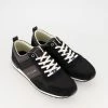 Tommy Hilfiger Black Mix Runner Trainers