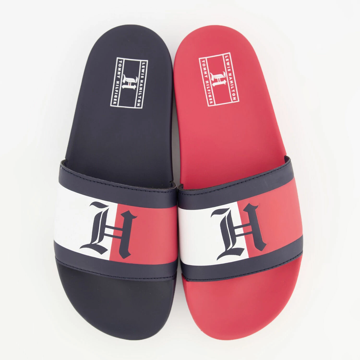 Lewis Hamilton X Tommy Hilfiger Multicoloured Lewis Hamilton Sliders