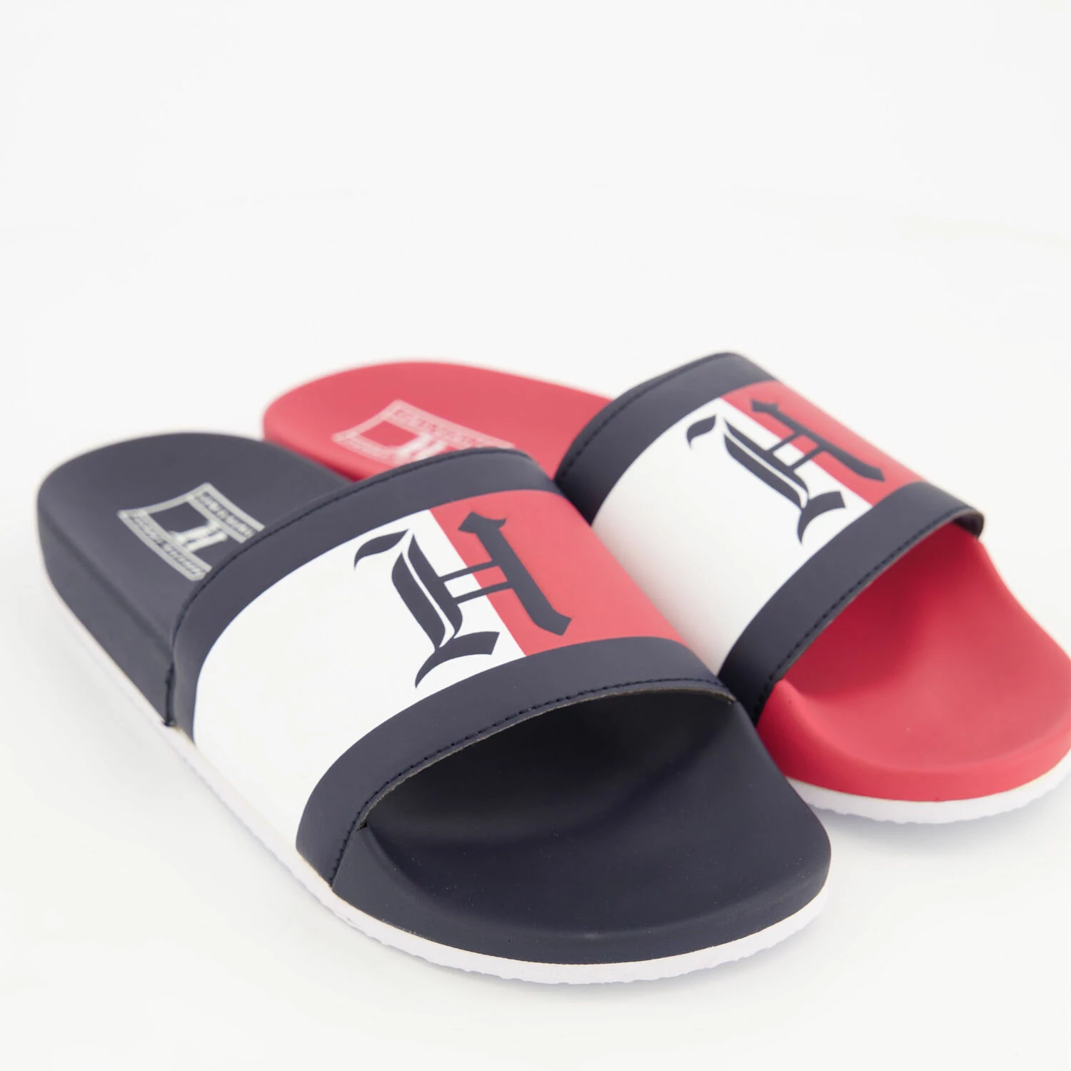 Lewis Hamilton X Tommy Hilfiger Multicoloured Lewis Hamilton Sliders - Image 2