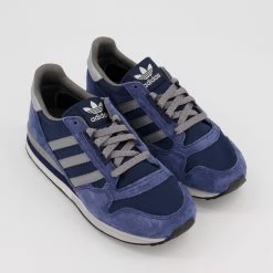 Adidas Blue ZX 500 Trainers