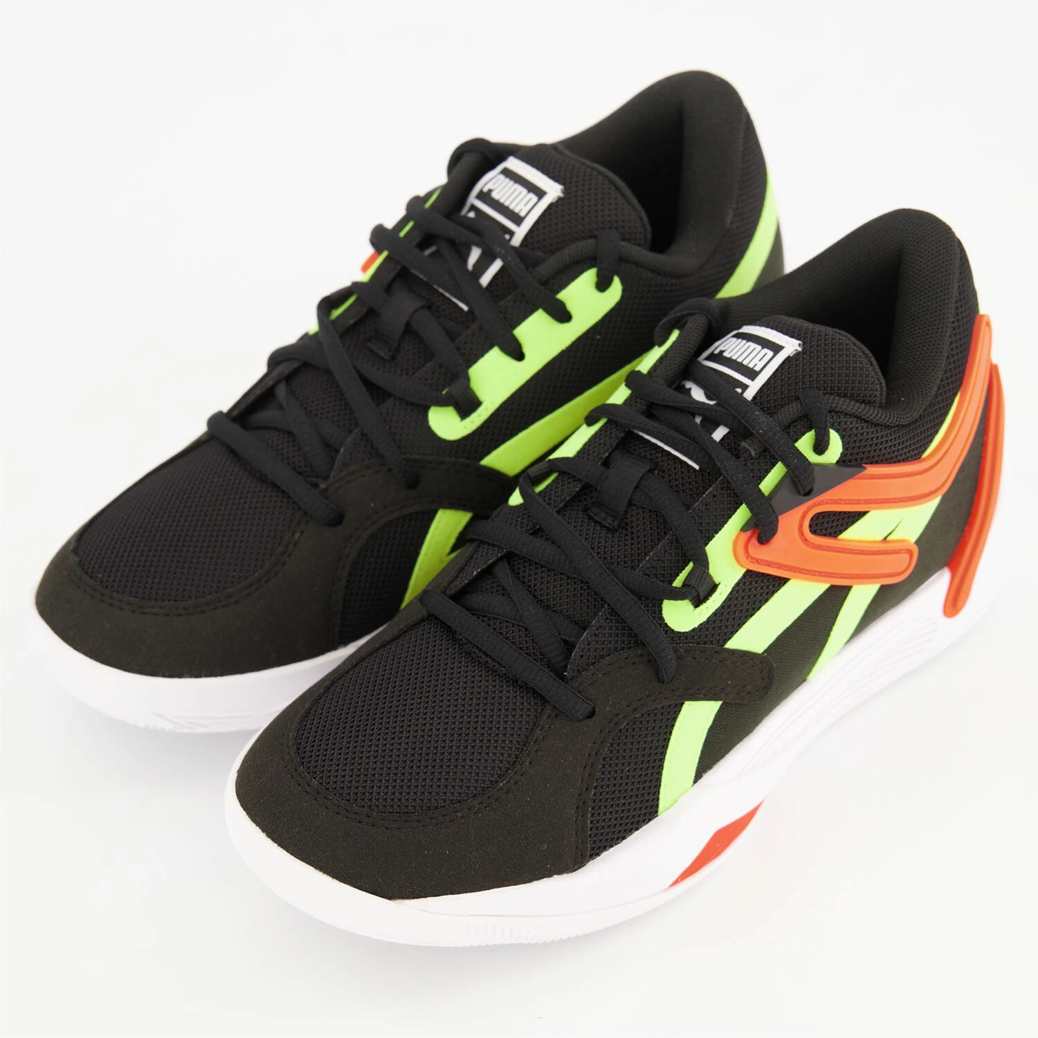 Puma Black Trinomic Blaze Court Trainers - Image 3