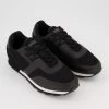 Duck & Cover Black Cashfare Mesh Trainers