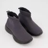 Brave Soul Grey Knit Slip On Boots