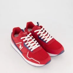 U.S. Polo Assn Red Logo Trainers