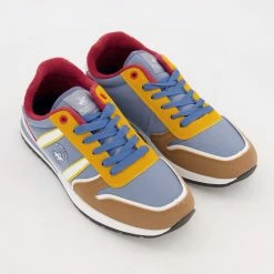 Beverly Hills Polo Club Blue Block Running Trainers