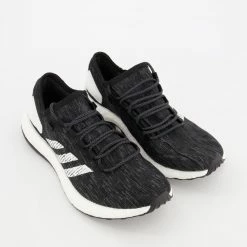 Adidas Dark Grey PureBOOST Sock Trainers