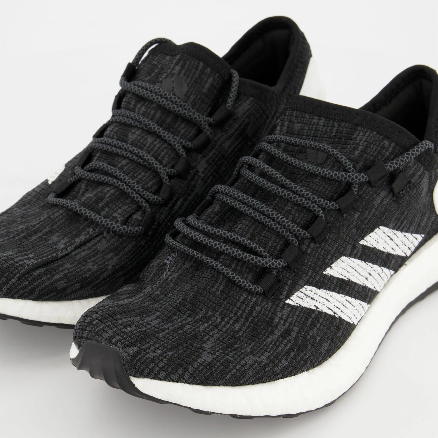 Adidas Dark Grey PureBOOST Sock Trainers - Image 3