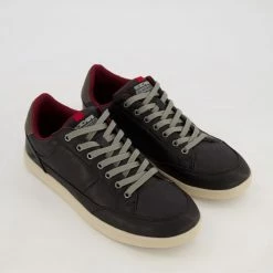 Skechers Black Lace Up Trainers