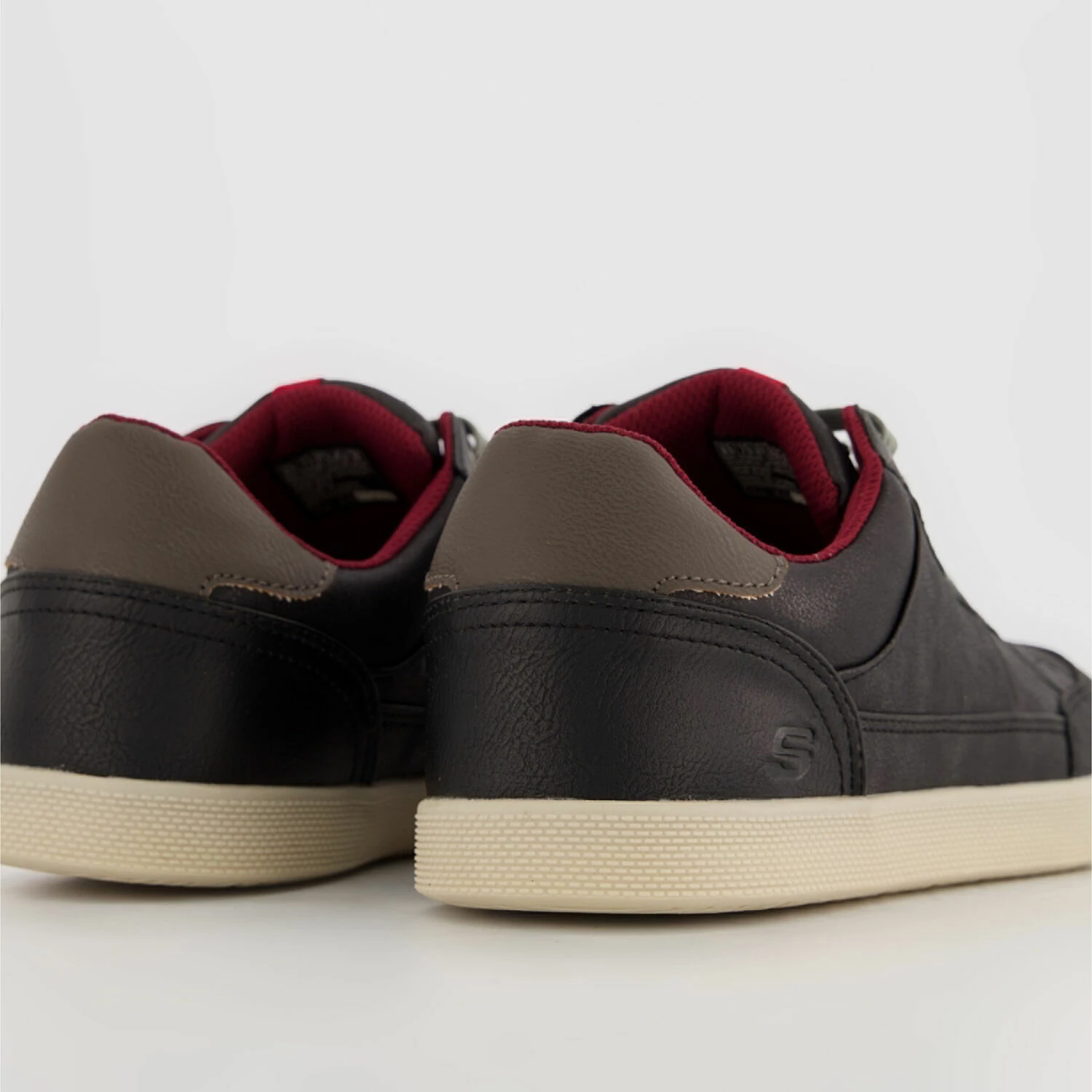 Skechers Black Lace Up Trainers - Image 2