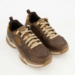 Skechers Brown Brandin Trainers