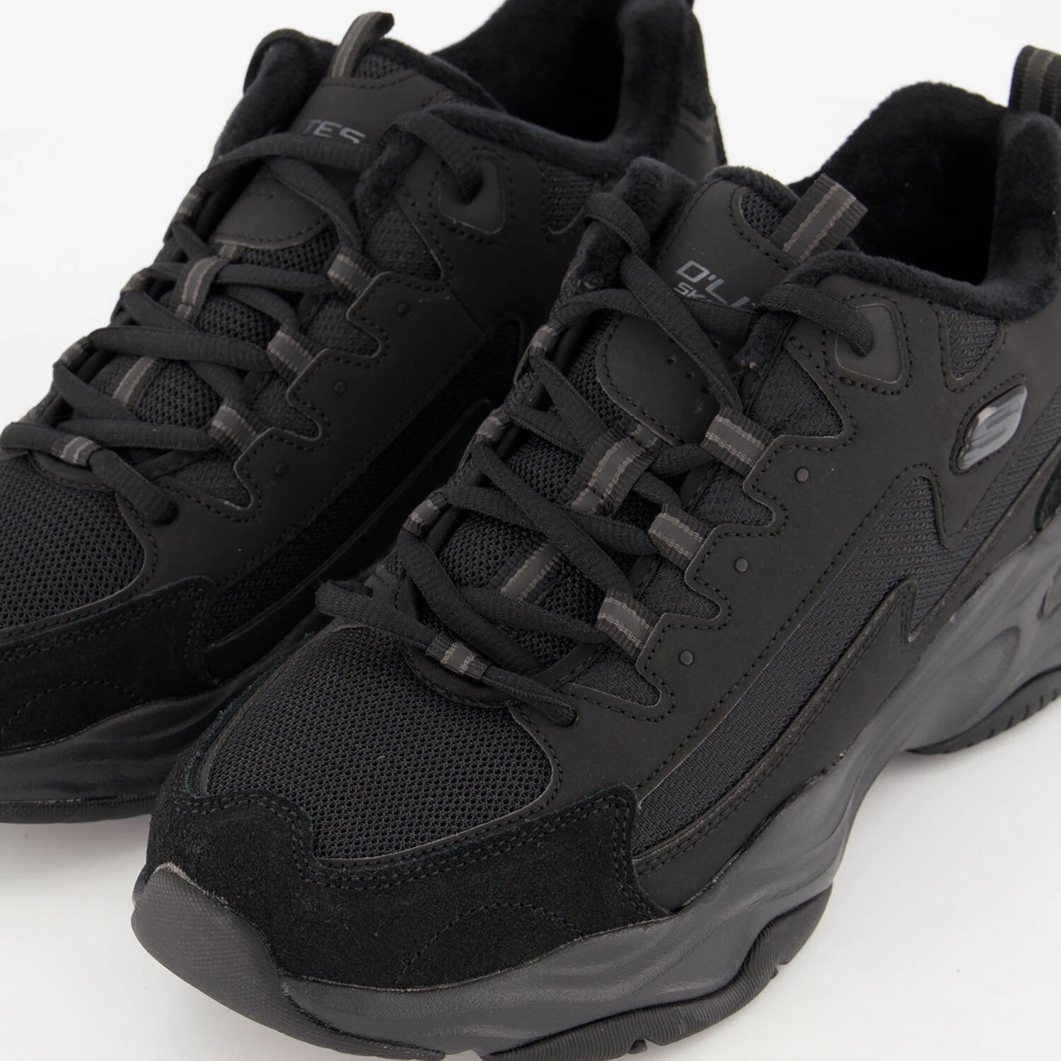 Skechers Black D Lites Trainers - Image 3