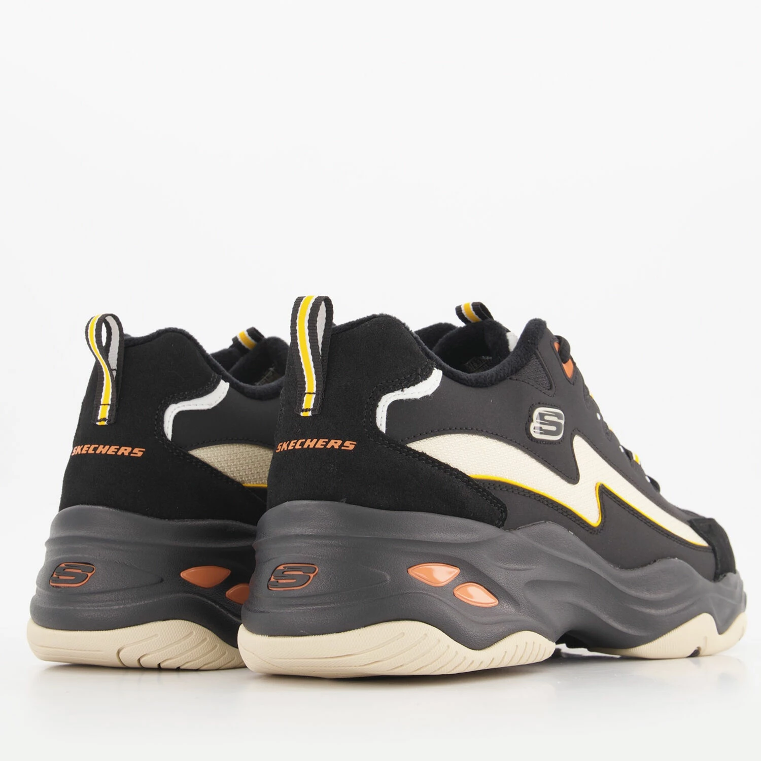 Skechers Black D'Lites 4.0 Trainers - Image 2