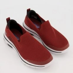 Skechers Burgundy Go Walk Trainers