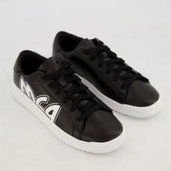 MCQ Black & White Branded Trainers