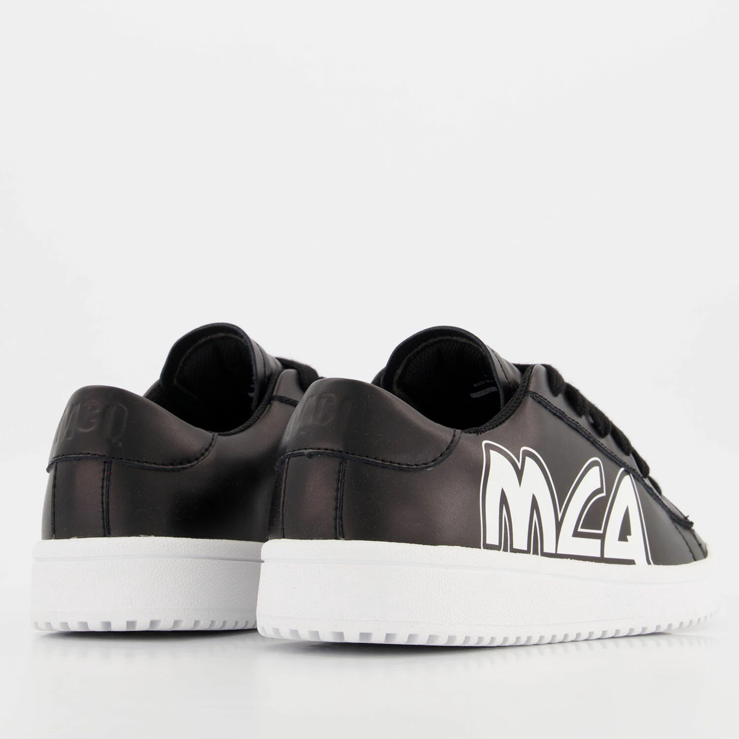 MCQ Black Branded Trainers - Image 2