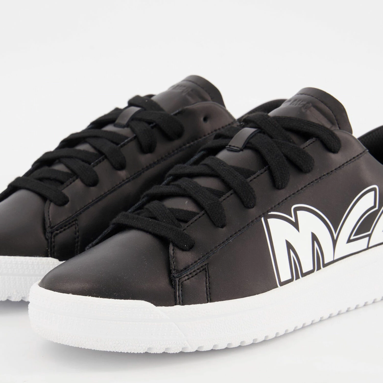 MCQ Black Branded Trainers - Image 3