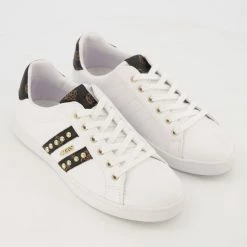 Guess White U6CTD Trainers